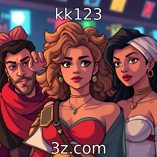 kk123 - Análise sobre a diversidade em personagens de jogos